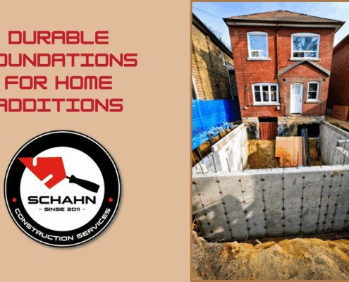 Durable Foundation for Home Additions