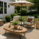 concrete patio designs - aggregate patio for texture